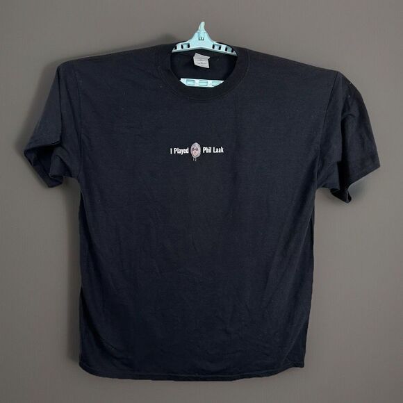 Vintage Rare Yahoo! Games Phil Laak Poker Promo T-Shirt Mens XXL Texas Hold'em